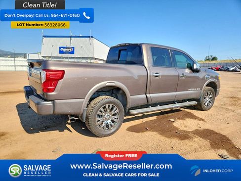 Used 2016 Nissan Titan Platinum Reserve AWD/4WD image 4