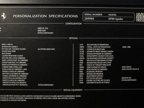 Certified 2023 Ferrari SF90 Spider image 42