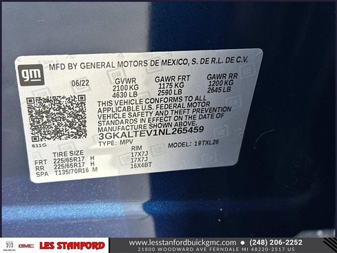 Certified 2022 GMC Terrain SLE image 19