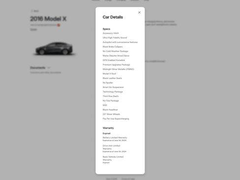 Used 2016 Tesla Model X 90D AWD/4WD image 3