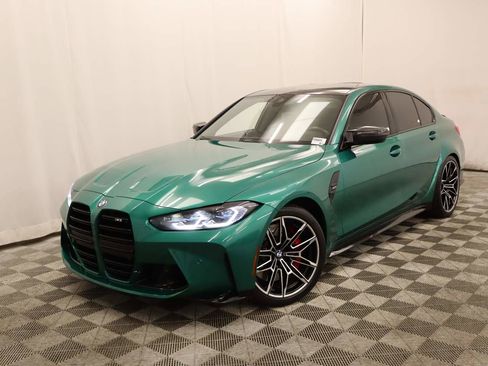 Used 2022 BMW M3 w/ M Carbon Exterior Package RWD image 1