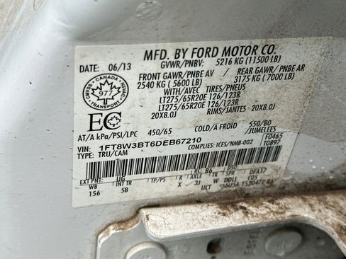 Used 2013 Ford F350 Lariat w/ Lariat Chrome Pkg image 26