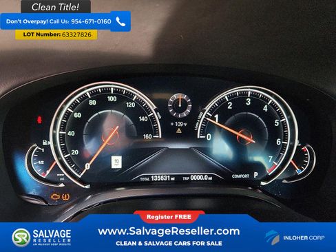 Used 2016 BMW 750i RWD image 12