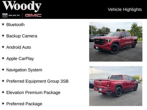 Certified 2024 GMC Sierra 1500 Elevation w/ Elevation Premium Package AWD/4WD image 3