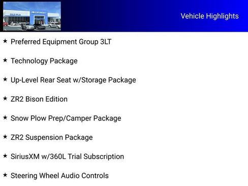 New 2026 Chevrolet Silverado 2500 ZR2 w/ ZR2 Bison Edition image 3