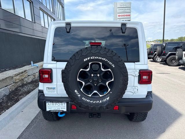 Used 2023 Jeep Wrangler Unlimited Rubicon 4xe w/ Steel Bumper Group AWD/4WD image 4