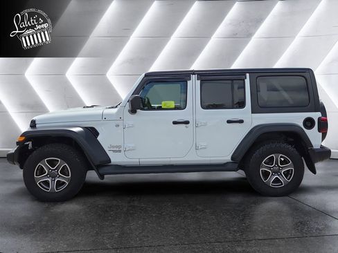 Certified 2021 Jeep Wrangler Unlimited Sport AWD/4WD image 3