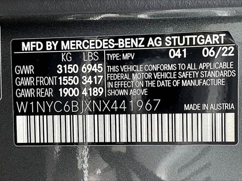 Certified 2022 Mercedes-Benz G 550 G 550 image 34