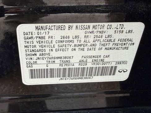 Used 2017 INFINITI Q50 Sport AWD/4WD image 32