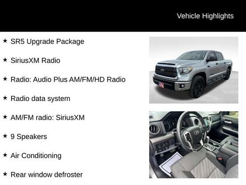 Used 2021 Toyota Tundra SR5 w/ SR5 Upgrade Package image 7