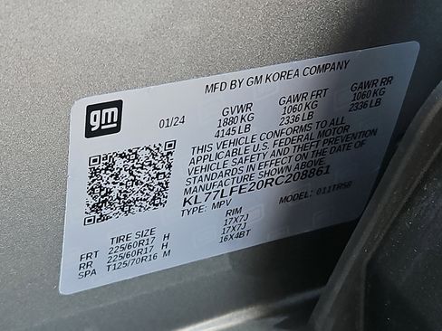 Certified 2024 Chevrolet Trax LS w/ Driver Confidence Package image 26