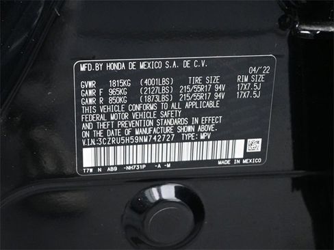 Used 2022 Honda HR-V EX image 20