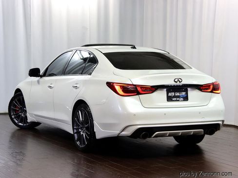 Used 2021 INFINITI Q50 Red Sport 400 w/ Proactive Package image 9