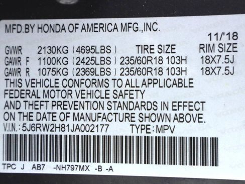 Used 2018 Honda CR-V EX-L image 45
