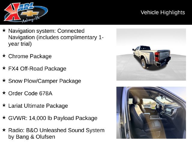 Used 2024 Ford F450 Lariat w/ Lariat Ultimate Package AWD/4WD image 2