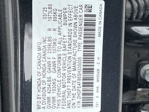 Used 2025 Honda Civic Sport image 25