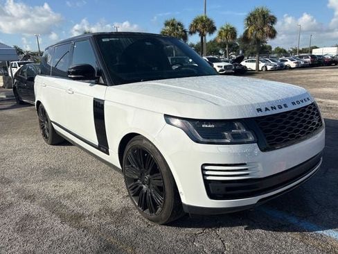 Used 2020 Land Rover Range Rover Long Wheelbase HSE AWD/4WD image 2