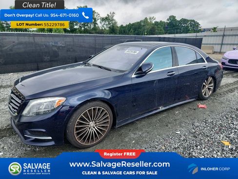 Used 2015 Mercedes-Benz S 550 Sedan image 1