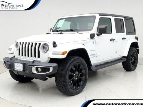 Used 2021 Jeep Wrangler Unlimited Sahara w/ Cold Weather Group image 1
