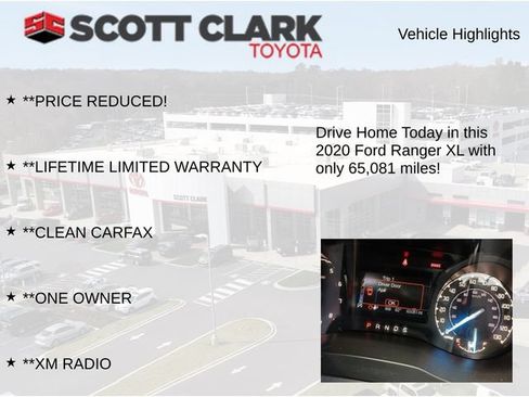 Used 2020 Ford Ranger XL w/ FX4 Off-Road Package AWD/4WD image 11