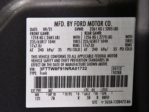 Used 2022 Ford Maverick XLT w/ Equipment Group 300A Standard AWD/4WD image 18
