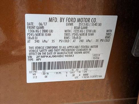 Used 2017 Ford Edge SEL AWD/4WD image 23