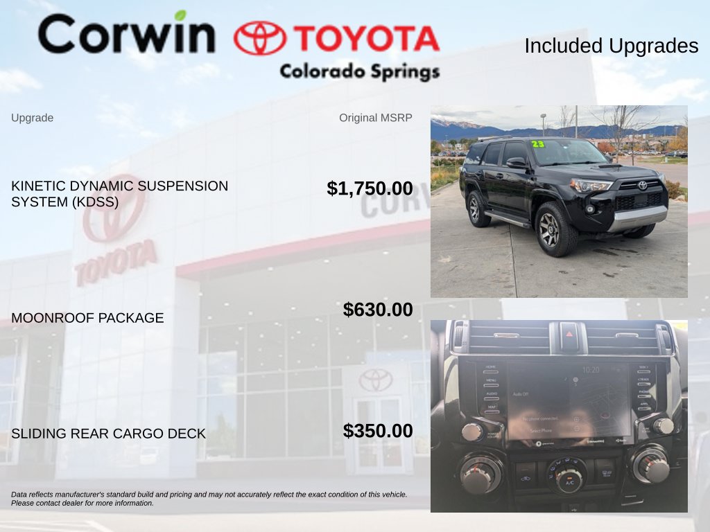 Used 2023 Toyota 4Runner TRD Off-Road Premium w/ Moonroof Package AWD/4WD image 4