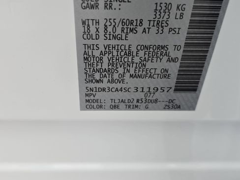 New 2025 Nissan Pathfinder SL image 36