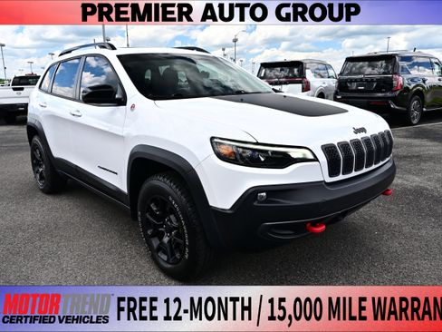 Used 2022 Jeep Cherokee Trailhawk w/ Sun, Sound & Nav Group AWD/4WD image 1