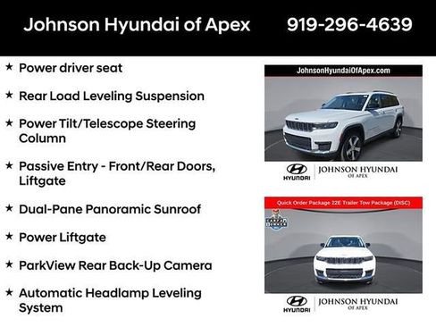 Used 2021 Jeep Grand Cherokee L Limited w/ Luxury Tech Group II image 42