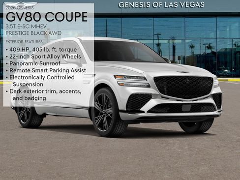New 2026 Genesis GV80 3.5T Prestige AWD/4WD image 3