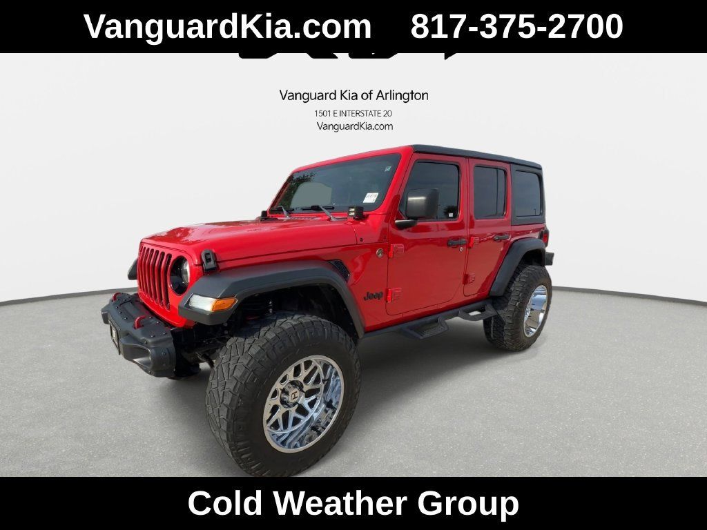 Used 2020 Jeep Wrangler Unlimited Sport AWD/4WD image 4