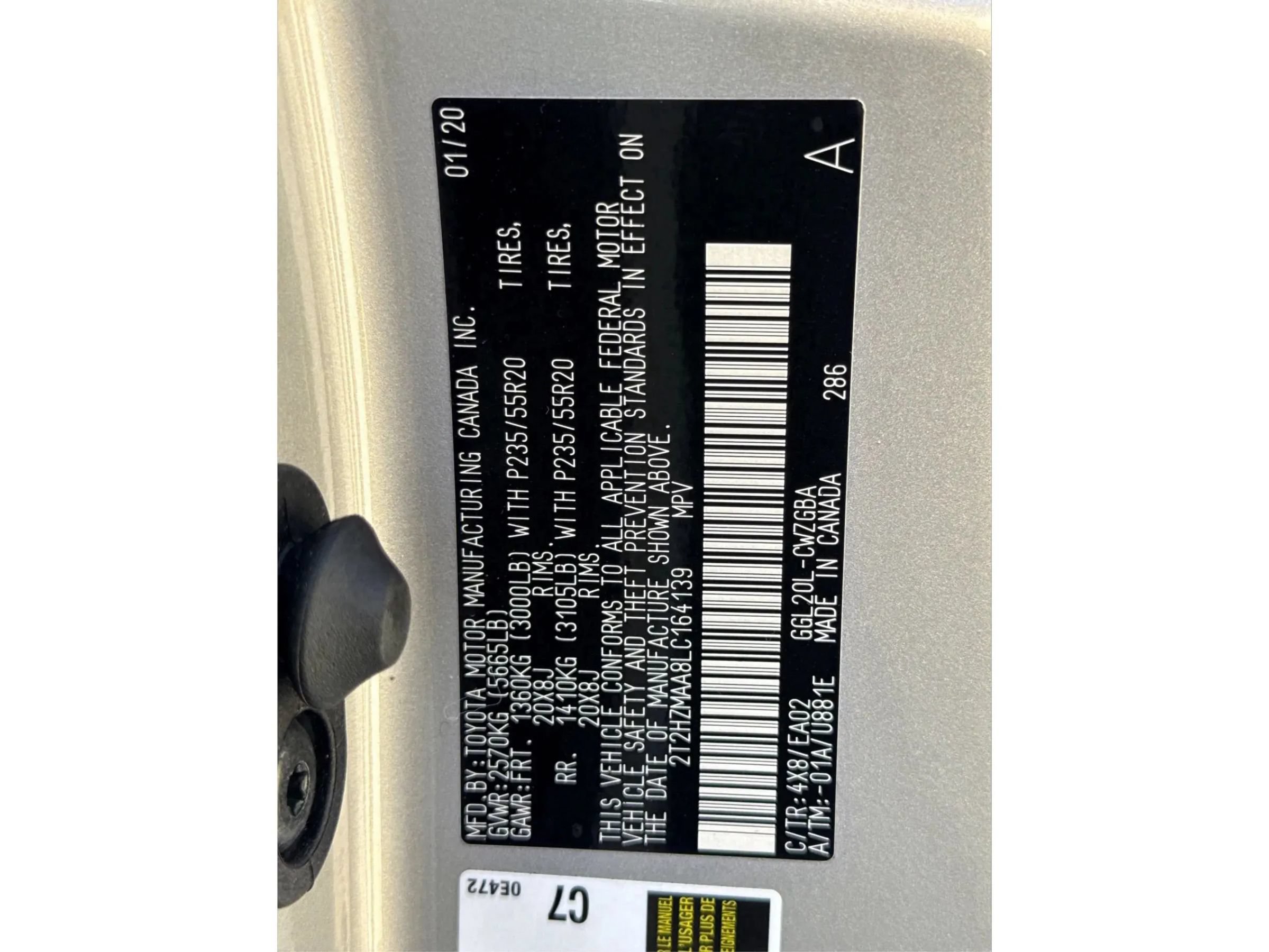 Used 2020 Lexus RX 350 FWD w/ Premium Package image 60