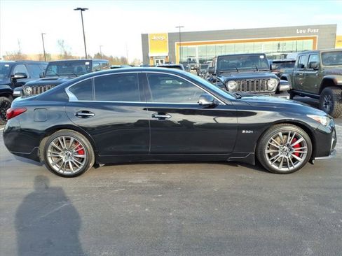 Used 2019 INFINITI Q50 Red Sport 400 w/ Proactive Package image 29
