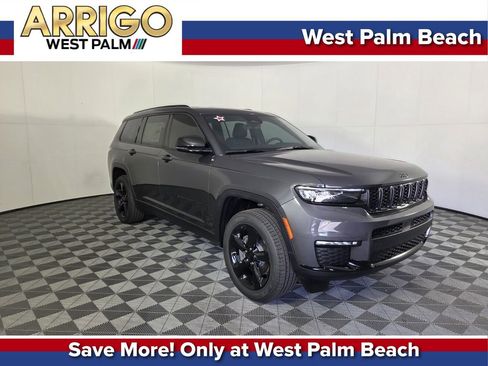 New 2025 Jeep Grand Cherokee L Limited w/ Black Appearance Package RWD image 1