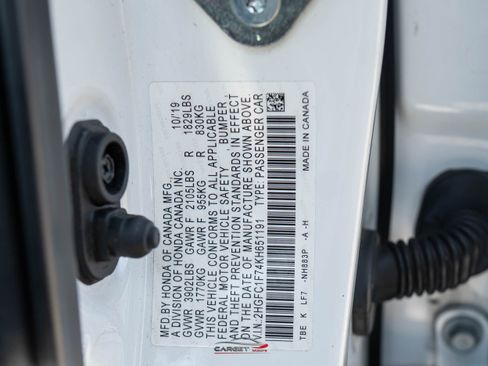 Used 2019 Honda Civic EX-L image 47