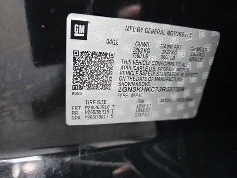 Used 2018 Chevrolet Suburban LT AWD/4WD image 20