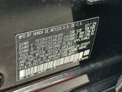 Certified 2025 Honda HR-V EX-L image 32