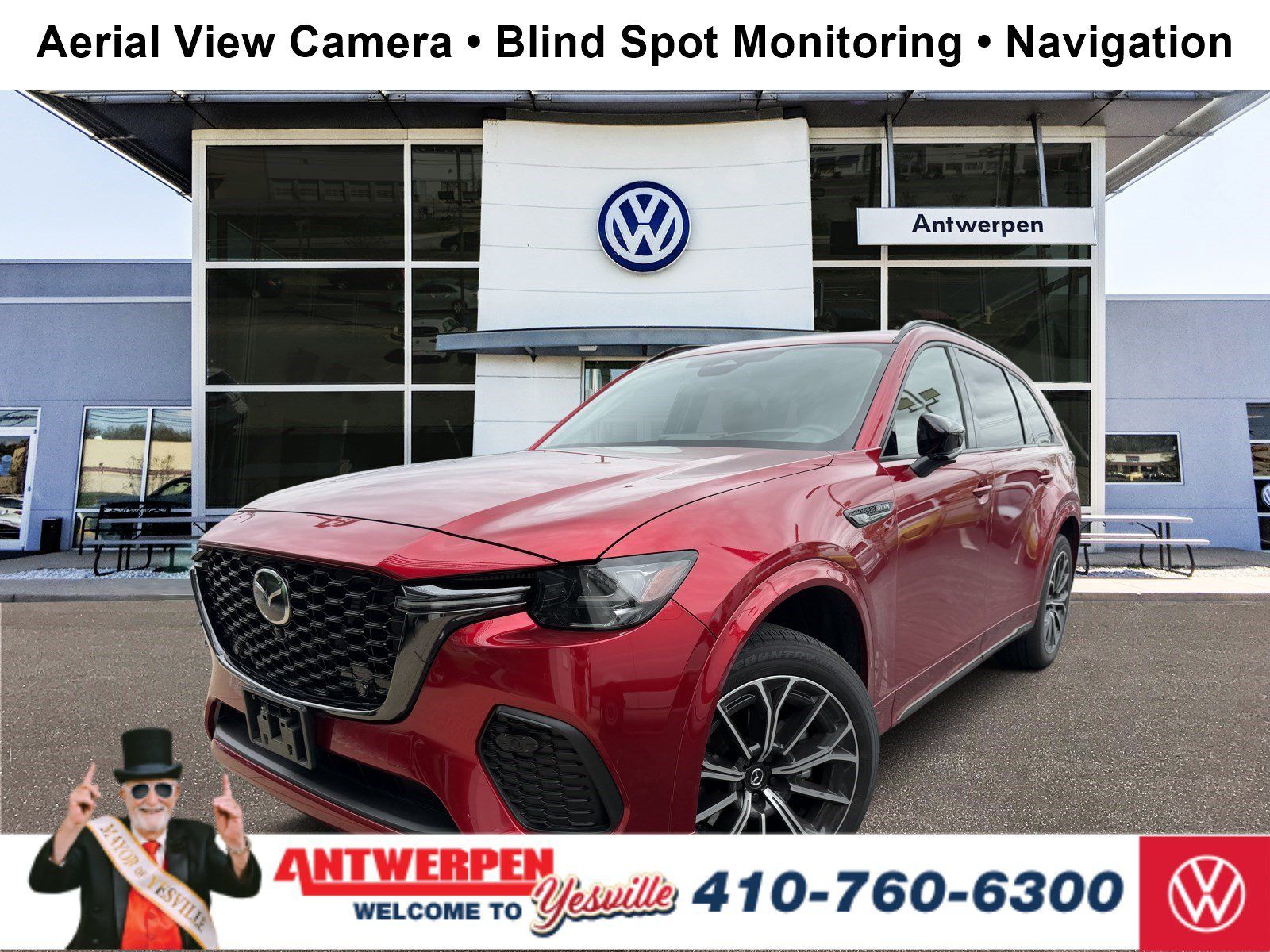 Used 2025 MAZDA CX-70 3.3 Turbo S w/ Premium Plus AWD/4WD image 1