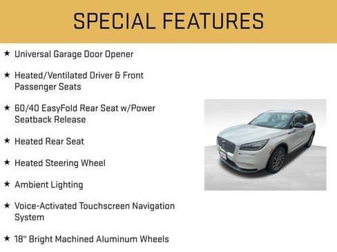 Used 2021 Lincoln Corsair AWD w/ Equipment Group 101A image 20