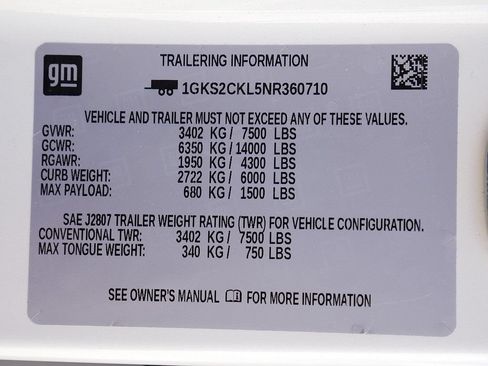 Used 2022 GMC Yukon AT4 AWD/4WD image 75