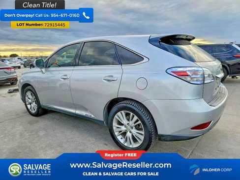 Used 2011 Lexus RX 450h 2WD w/ Premium Pkg image 3