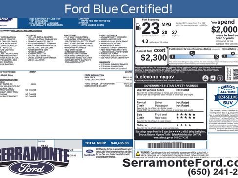 Used 2025 Ford Explorer ST-Line AWD/4WD image 17