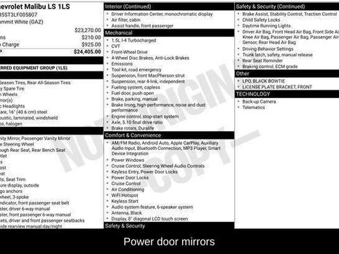 Used 2020 Chevrolet Malibu LS image 11