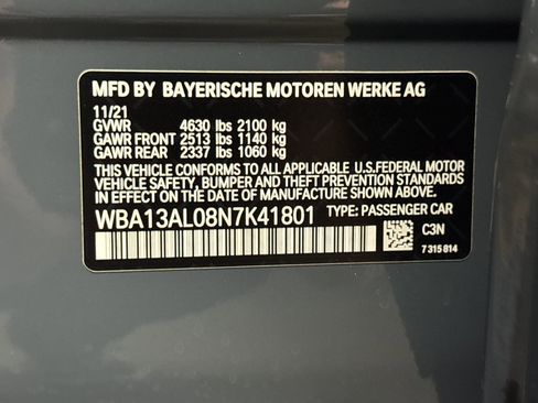 Certified 2022 BMW M235i xDrive Gran Coupe w/ Premium Package image 20