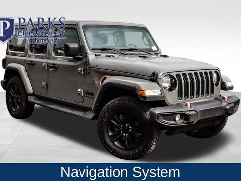Used 2022 Jeep Wrangler Unlimited Sahara image 1