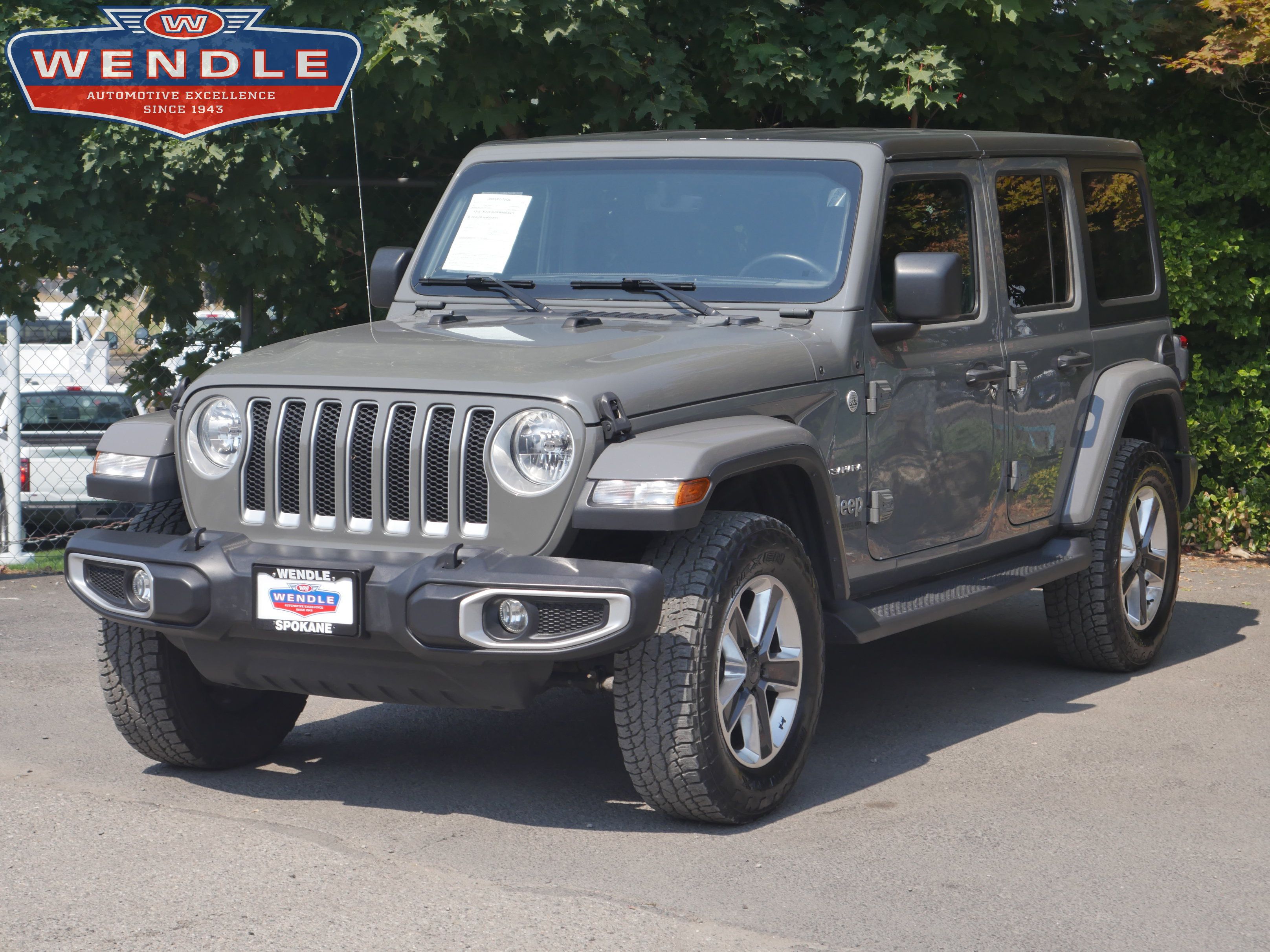 Used 2018 Jeep Wrangler Unlimited Sahara AWD/4WD image 1