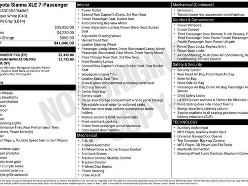 Used 2013 Toyota Sienna XLE w/ Entertainment Pkg AWD/4WD image 12