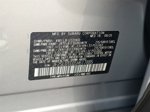 New 2025 Subaru Forester Touring image 35