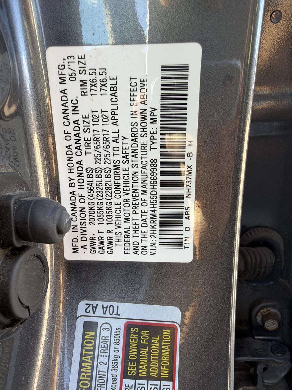 Used 2013 Honda CR-V EX image 22